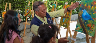 Aves y niños, protagonistas en la feria de negocios verdes
