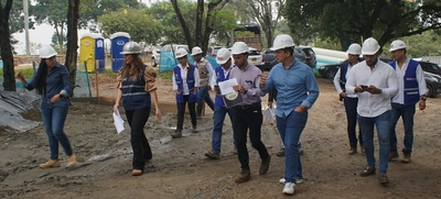 Contraloría General de la República visitó obras de Cristo Rey