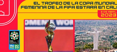 Cali, casa de la Selección Colombia femenina de fútbol, recibirá el trofeo de la Copa Mundial