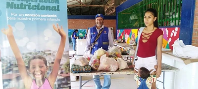 Inicia entrega de paquetes alimentarios a niños con desnutrición