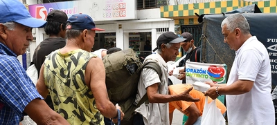 El Pescador de Hombres deja corazones contentos en el barrio Obrero