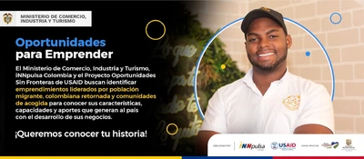 Alcaldía apoya la iniciativa ‘Oportunidades para emprender’ en beneficio de población migrante venezolana