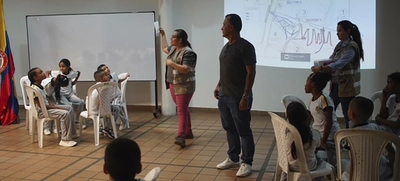 Niños de la comuna 20 son testigos del progreso que transforma a  Cali