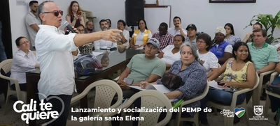 Lanzamiento y socialización del Plan Especial de Manejo y Protección de la galería Santa Elena
