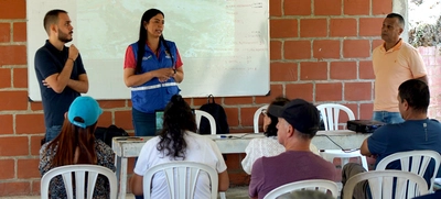 Socialización del tramo IV del Proyecto Integral Cristo Rey con la comunidad de la vereda Pilas del Cabuyal
