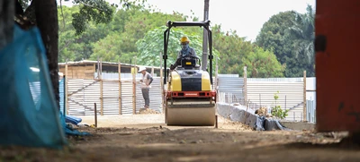 Parque Pacífico avanza en la construcción de senderos