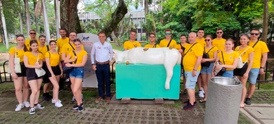 Delegación de Hungría se fue de ‘borondo’ por Santiago de Cali