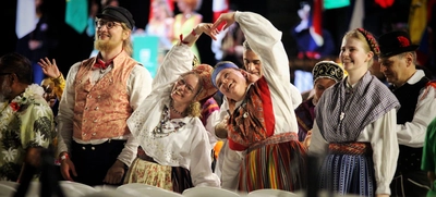 Los artistas del mundo están enamorados de la Sucursal en el Encuentro Mundial de las Culturas Populares