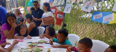 Con juego las niñas y niños celebraron el Día de la Niñez