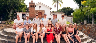 Los polacos siguen recorriendo lugares emblemáticos de Cali