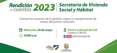 La Secretaría de Vivienda rendirá cuentas el 24 de mayo