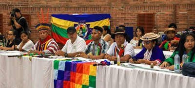 Pueblos indígenas socializaron al Alcalde propuesta de política pública