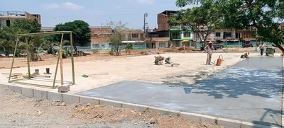 Casi lista la cancha múltiple del Bulevar de Oriente: Un espacio deportivo para toda la comunidad
