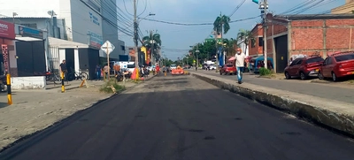 Comenzó intervención de la carrera 42 con el grupo operativo de Infraestructura