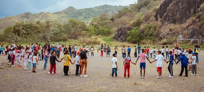 Niños de Alto Menga disfrutaron de una jornada lúdica-recreativa