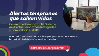 SATIC, alertas tempranas que salvan vidas