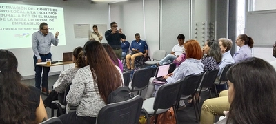 Personas en condición de discapacidad, tema central de la ‘Mesa de Empleabilidad Distrital’