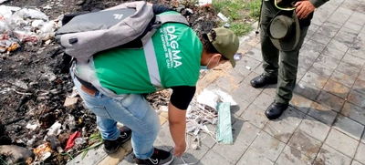 Identifican ocho infractores que disponían inadecuadamente sus residuos