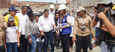 Vicepresidenta Francia Márquez visitó la obra del Proyecto Bulevar de Oriente