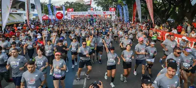 Juancho Correlón con su gran maratón puso a correr a más de diez mil personas