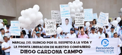 Alcaldía de Cali se solidariza con Diego Cardona Campo, funcionario de la Personería de Cali