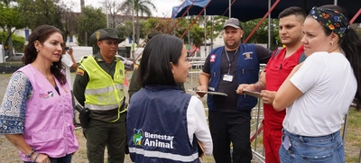 Unidad de Protección Animal inspeccionó circo instalado en la ciudad