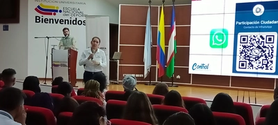 Contralores estudiantiles recibieron formación para orientar sus actividades