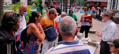 Jornada de educación ambiental en la Plaza de Cayzedo
