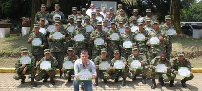 Nuevos soldados se capacitan para proteger la ‘Pachamama’