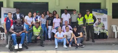 Completa oferta Institucional recibieron los habitantes de la Comuna 7, con la Casa de Justicia Itinerante