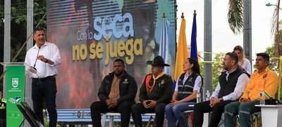 Alcaldía de Cali presentó la campaña ‘Con la seca no se juega’