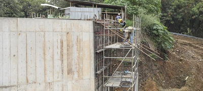Parque Pacífico levantó un muro de contención en la ribera del río Cali