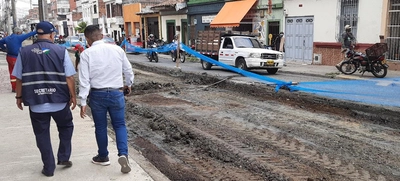 Reanudan arreglos viales de las ‘Obras de Corazón’ en el corredor de la calle 9