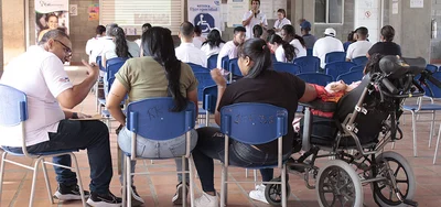 En la comuna 21, la población con discapacidad participó en la jornada Sin Barreras