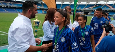 Felidia se llevó el premio mayor del torneo de fútbol mixto de Todas y Todos a Estudiar