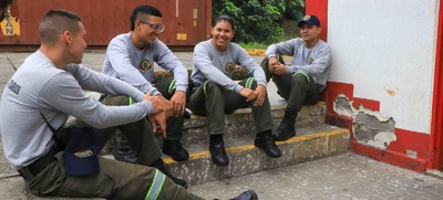 Yuritza Bocanegra, una guerrera de la Brigada Forestal de Bomberos Cali