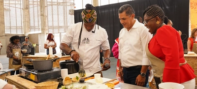 En Cali se intercambiaron saberes gastronómicos en el Encuentro Internacional de Mujeres Afrodescendientes