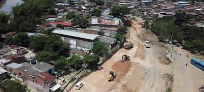 A un paso de terminar el reforzamiento del Jarillón del río Cauca