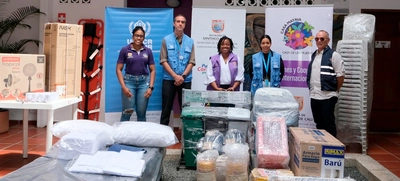 Acnur entregó donación para el Hogar de Acogida