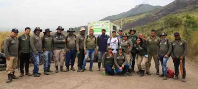 Dagma mitigó riesgo de nuevo incendio en el cerro de Las Tres Cruces