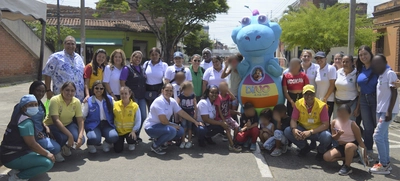 Niñas y niños de San Pascual participaron en jornada para fortalecer la unión familiar