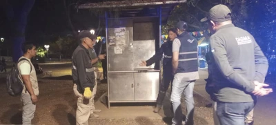 Secretaría de Seguridad y Justicia recuperó espacio público en el Parque el Ingenio.