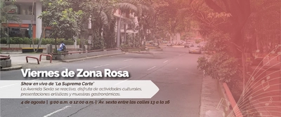 Programación para la reapertura de la Avenida Sexta
