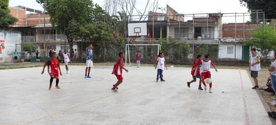 Inició el Golombiao, una estrategia para las escuelas de fútbol del distrito