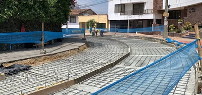 Miraflores mejora sus vías en concreto rígido con ‘Obras de Corazón’