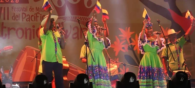 Noche de tambores en la Casa Grande del Pacífico