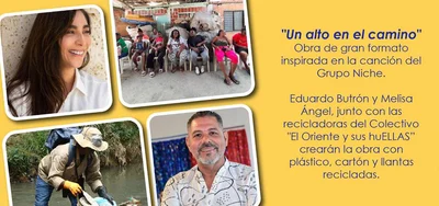 La plazoleta Jairo Varela tendrá un ‘alto en el camino’, obra inspirada en las mujeres que favorecen el reciclaje