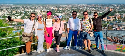 De marimba, arte urbano, gastronomía y música disfrutaron las agencias de viaje nacionales en su primer día en Cali