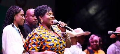 Francia Márquez dijo: ¡ Presente ! en el Festival de Música del Petronio