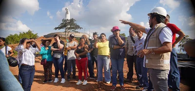 Líderes de corregimientos de Cali recorrieron el Proyecto Integral Cristo Rey